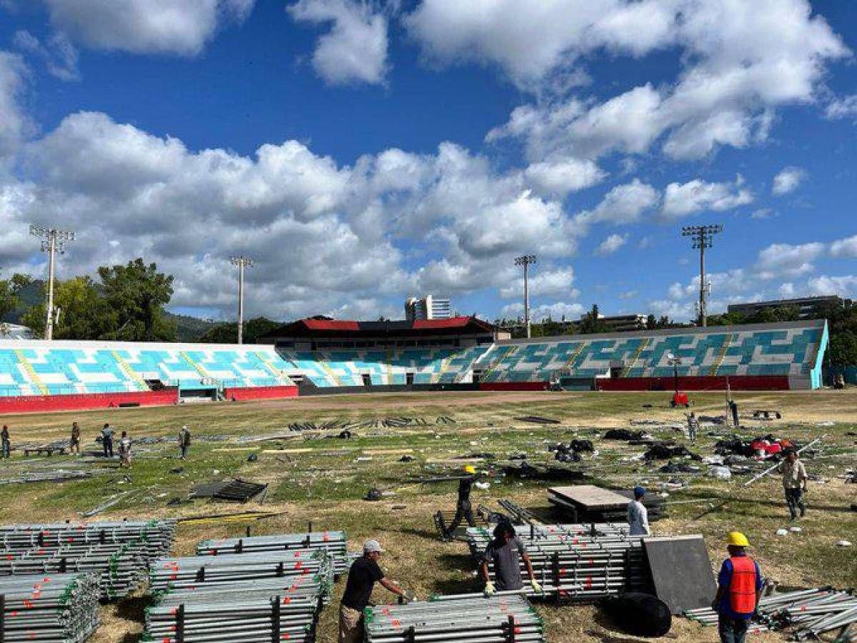 Deplorables condiciones del estadio Chochi Sosa tras concierto generan preocupación antes de iniciar torneo centroamericano de béisbol