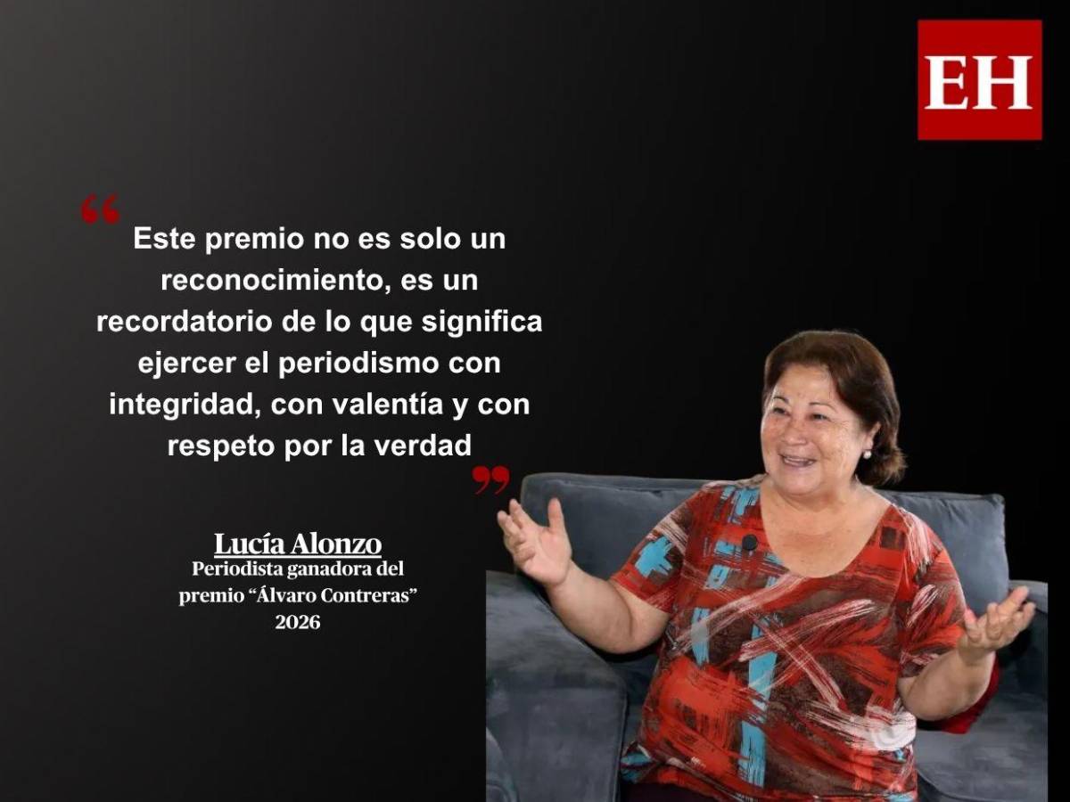 Compromiso, veracidad y ética: frases de Lucía Alvarado tras recibir el Álvaro Contreras 2026