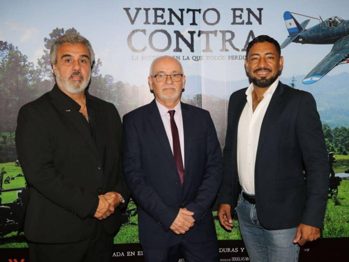 Tegucigalpa recibe con honores la premier de Viento en contra