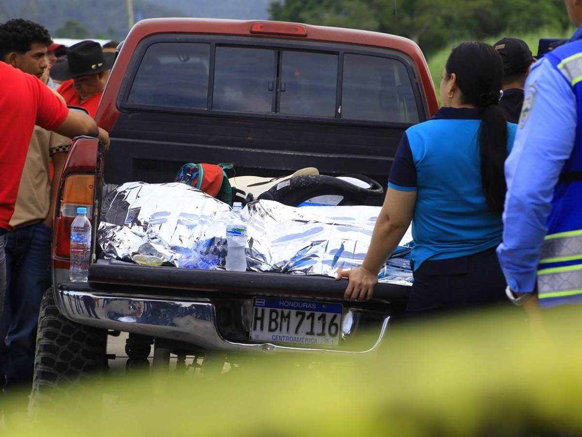 Esquivar moto o colisión con otro carro: investigan cómo pasó accidente en Cortés