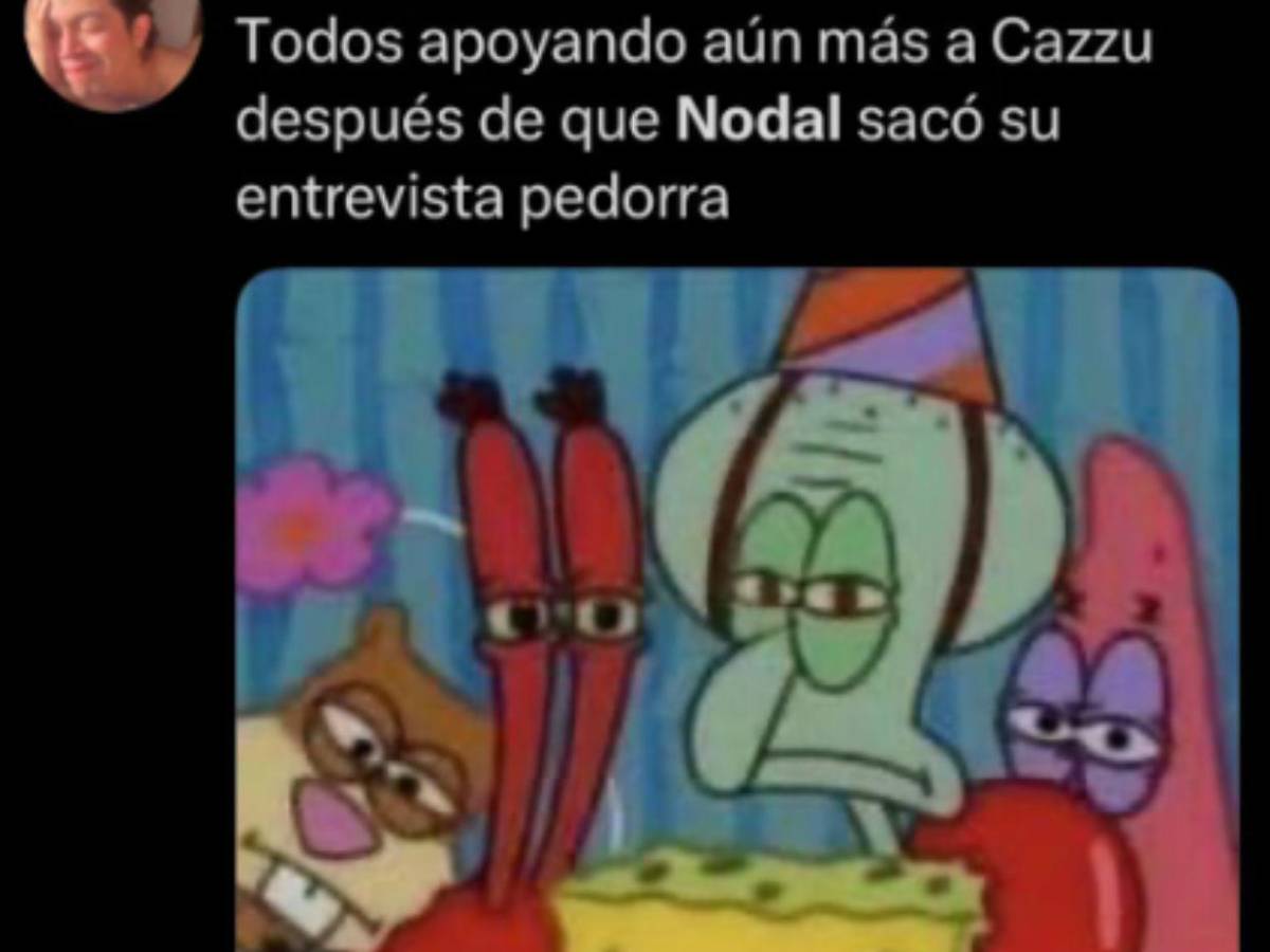 Los memes que dejó la entrevista de Christian Nodal con Adela Micha