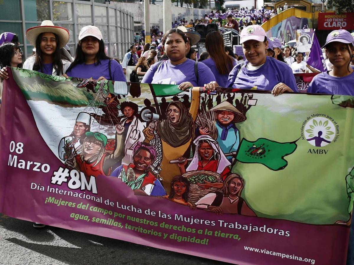 “No hay atención de calidad cuando las mujeres denuncian”: reclamo de hondureñas el 8 de Marzo