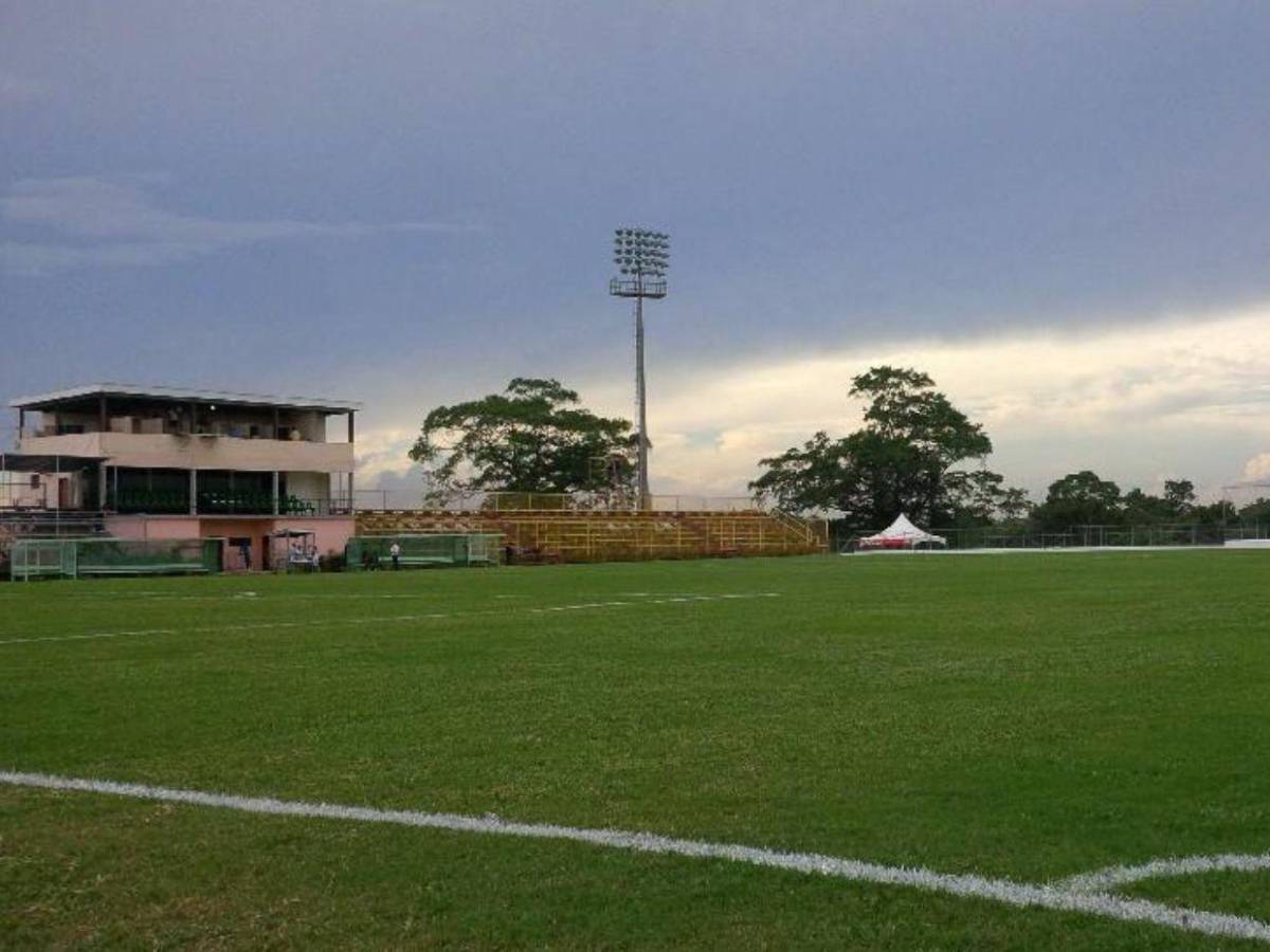 El humilde estadio en el que Motagua jugará en Belice por Copa Centroamericana