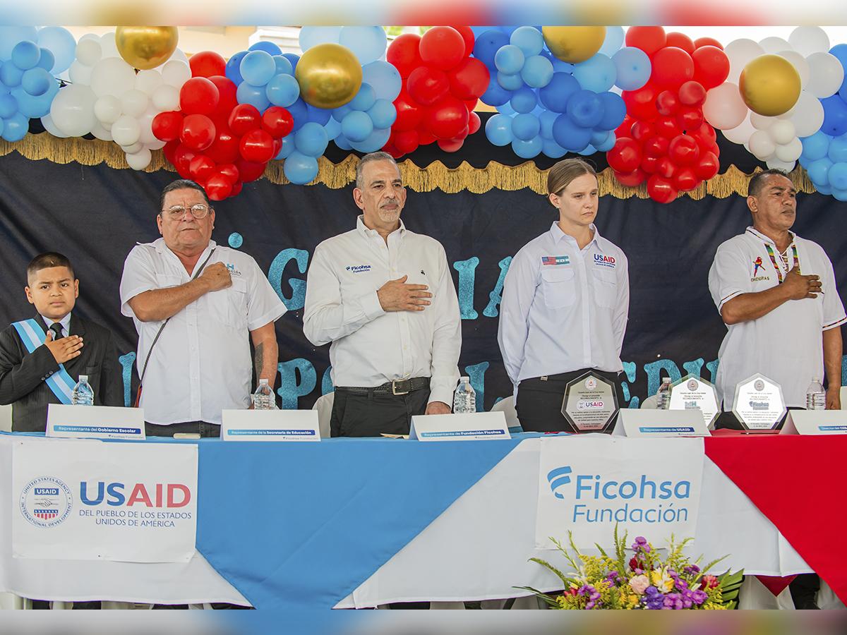 Fundación Ficohsa continúa trabajando en la mejora de escuelas con “La Alianza por la Educación”