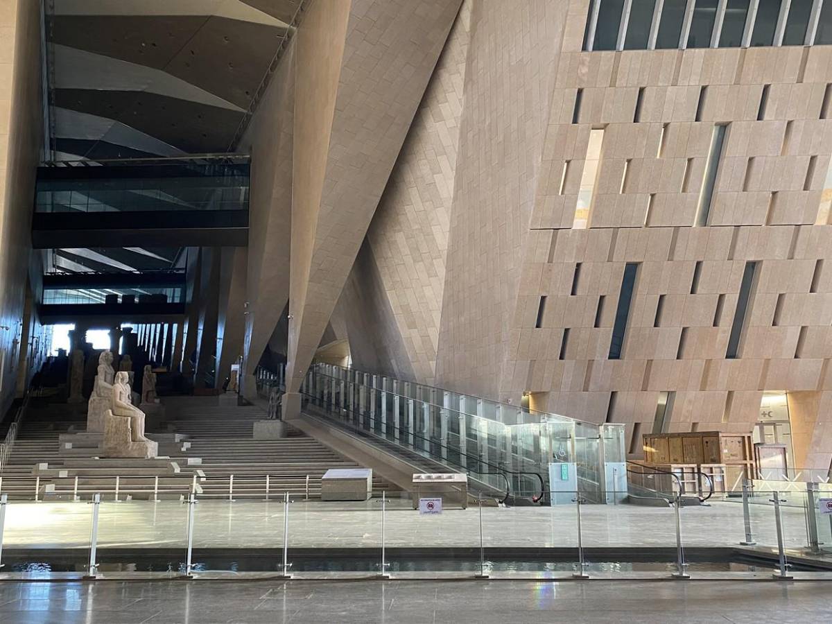 Así es el Gran Museo Egipcio, la 'cuarta pirámide', que hoy abrió sus puertas