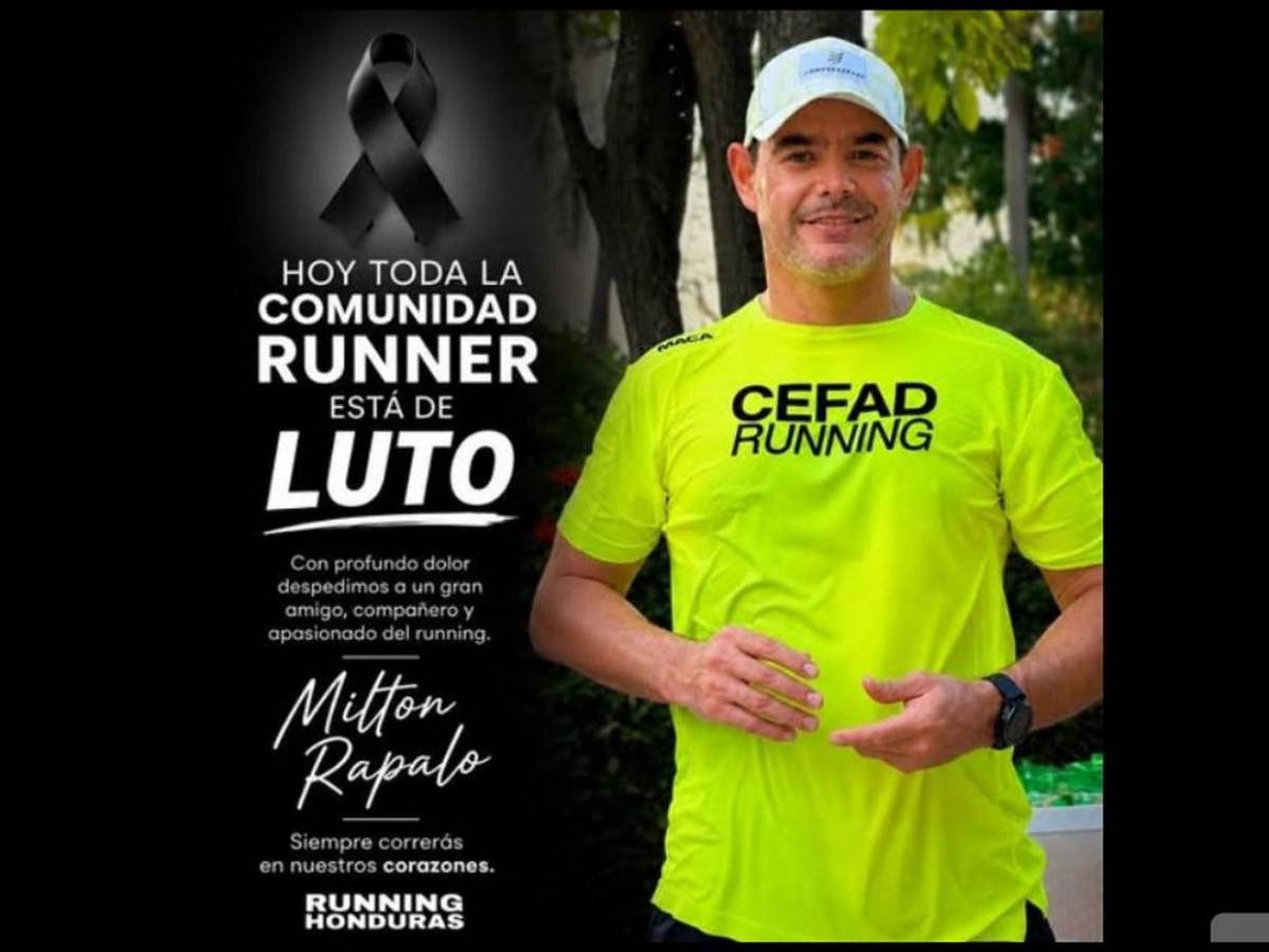 Milton Rápalo, más que un empresario: así recuerdan al artista y runner asesinado en SPS