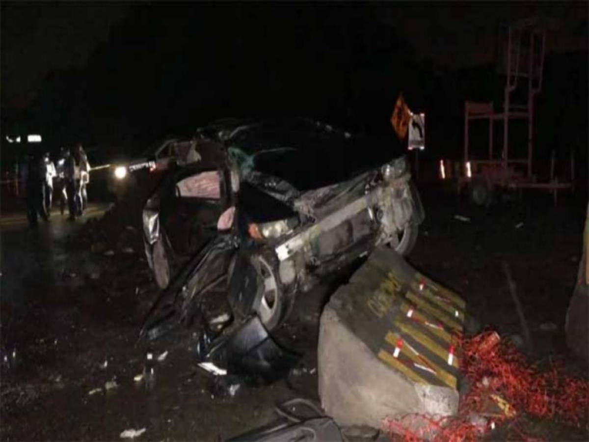 Dos persona murieron en aparatoso accidente de tránsito en San Pedro Sula