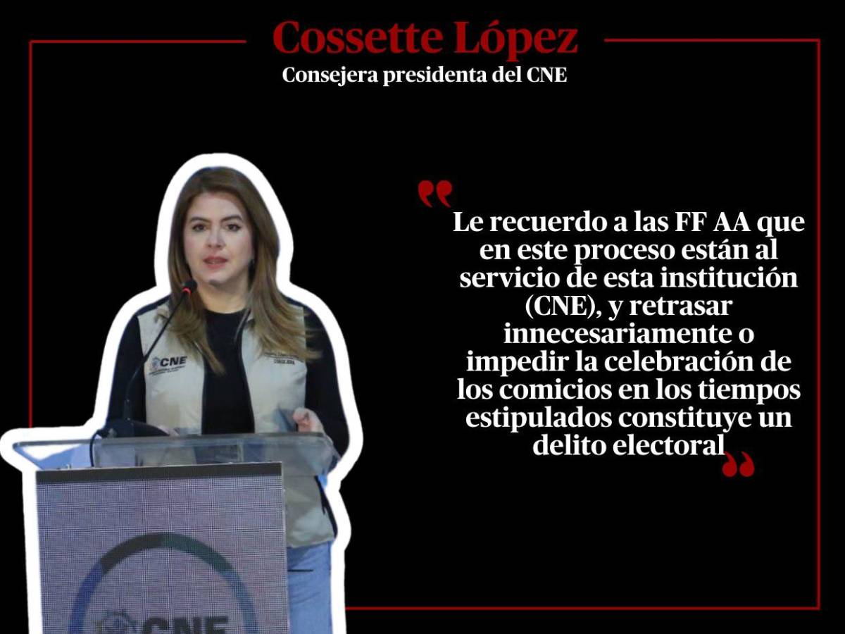 Maletas electorales fueron llevadas a “pasear” y estacionadas en la calle, asegura Cossette López