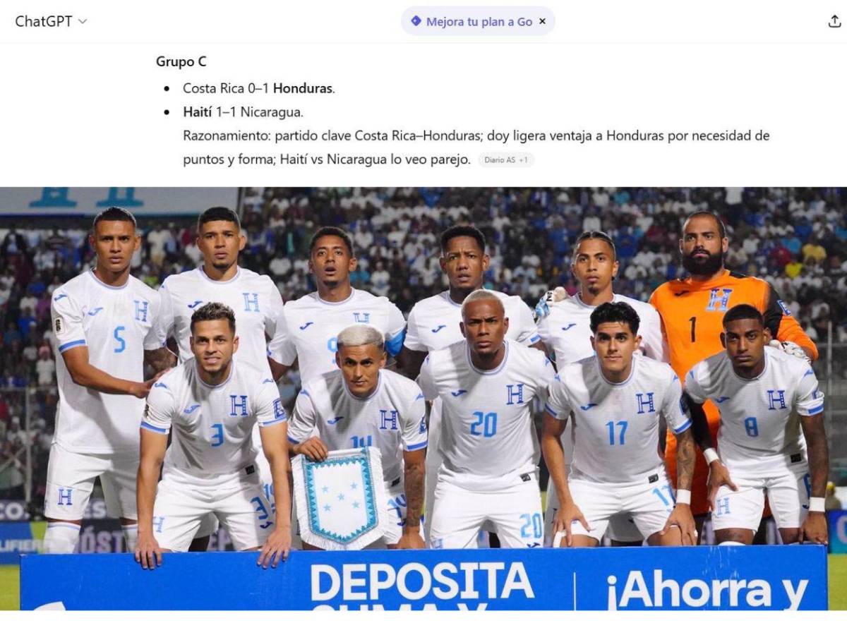 La IA predice las tres selecciones de Concacaf que clasificarán al Mundial 2026