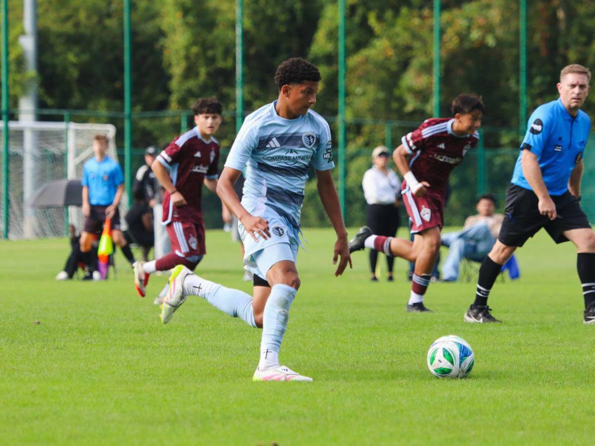 Jóvenes hondureños que juegan con selecciones menores de Estados Unidos