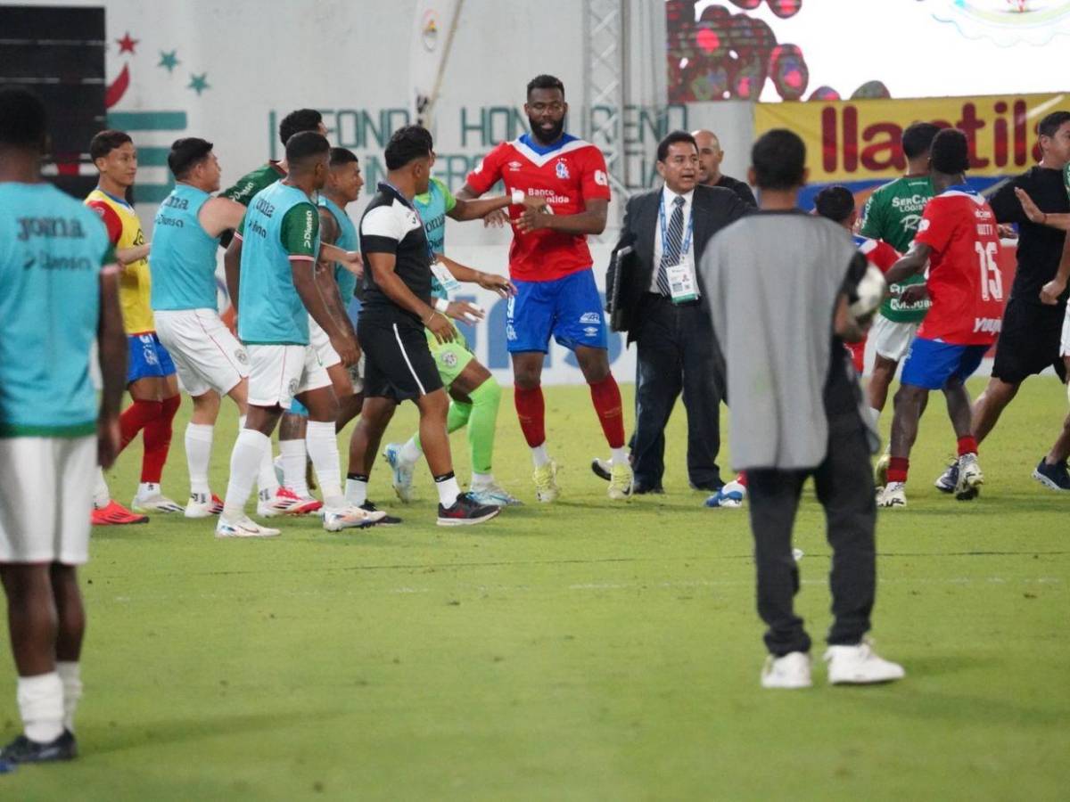 No es bueno para el fútbol: Keosseián habla sobre la pelea entre el Marathón y Olimpia