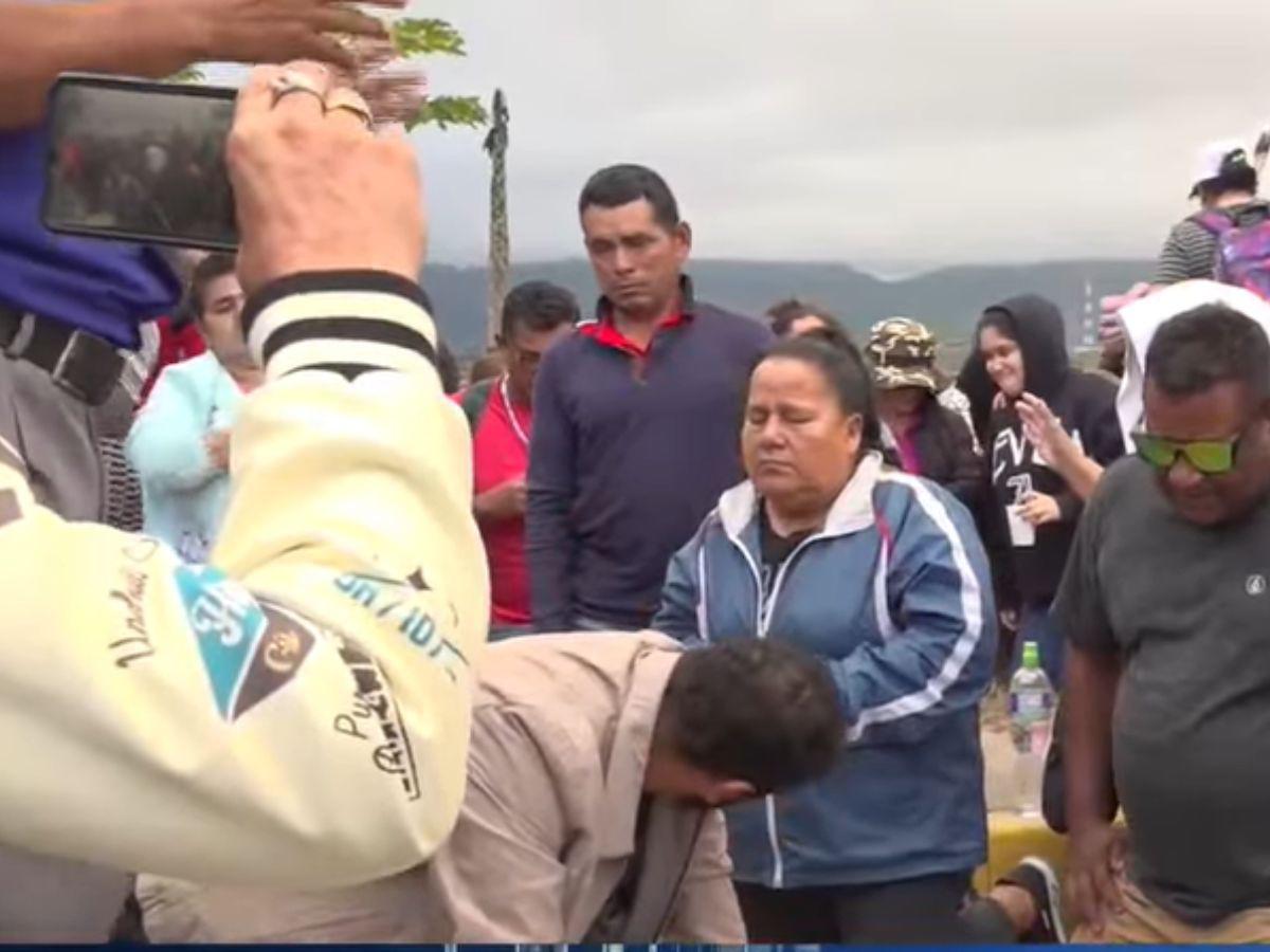 “Sí se pudo”: cientos de afectados de Koriun esperan a Iván Velásquez en Támara