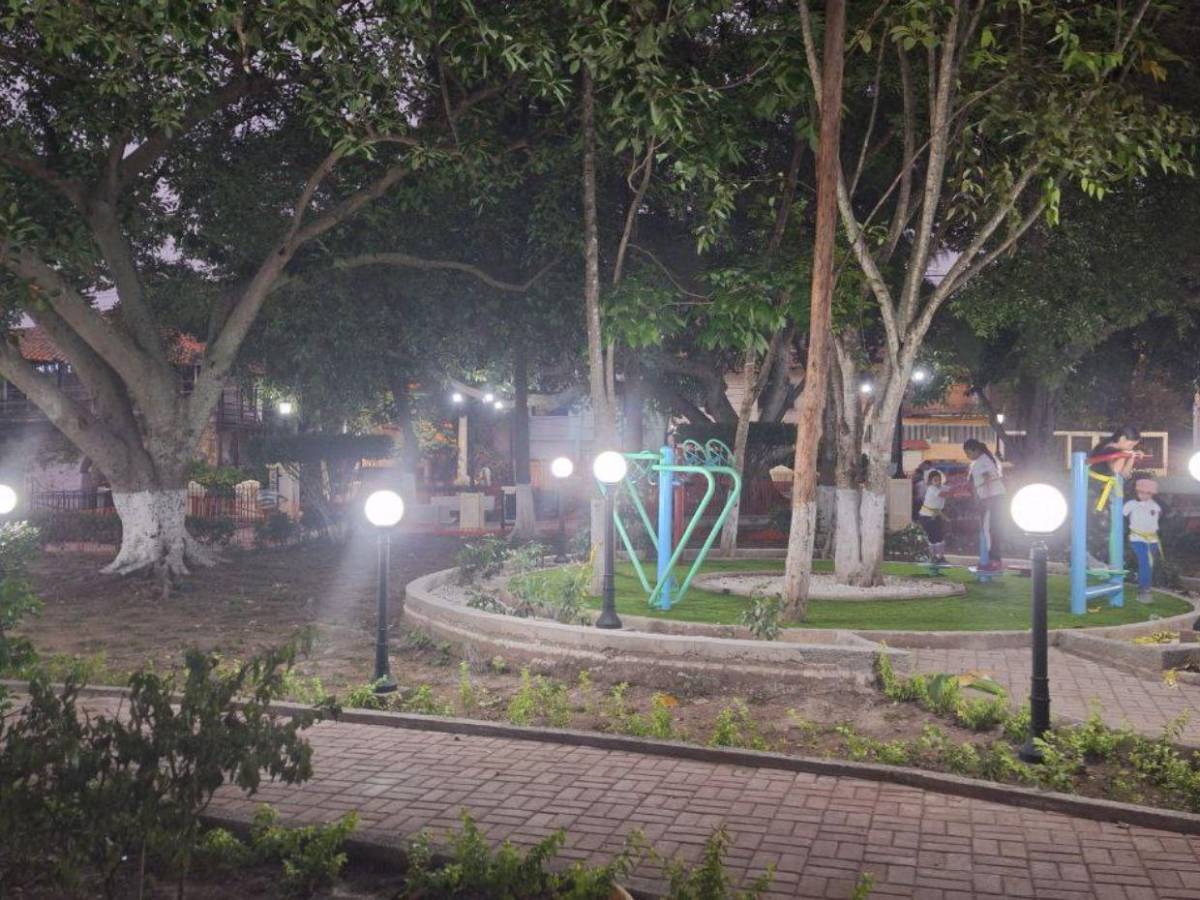 En 95% avanza la restauración del parque La Leona de Tegucigalpa