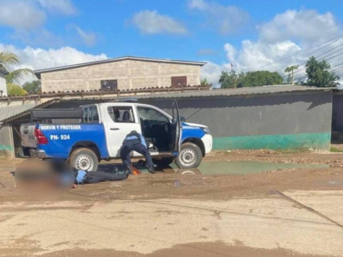 Dos policías muertos en menos de 24 horas: Violencia recrudece en Chamelecón y Juticalpa