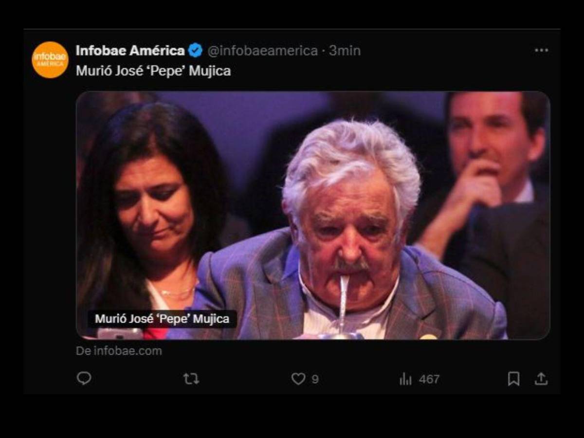 Así informa el mundo la muerte de Pepe Mujica, expresidente de Uruguay