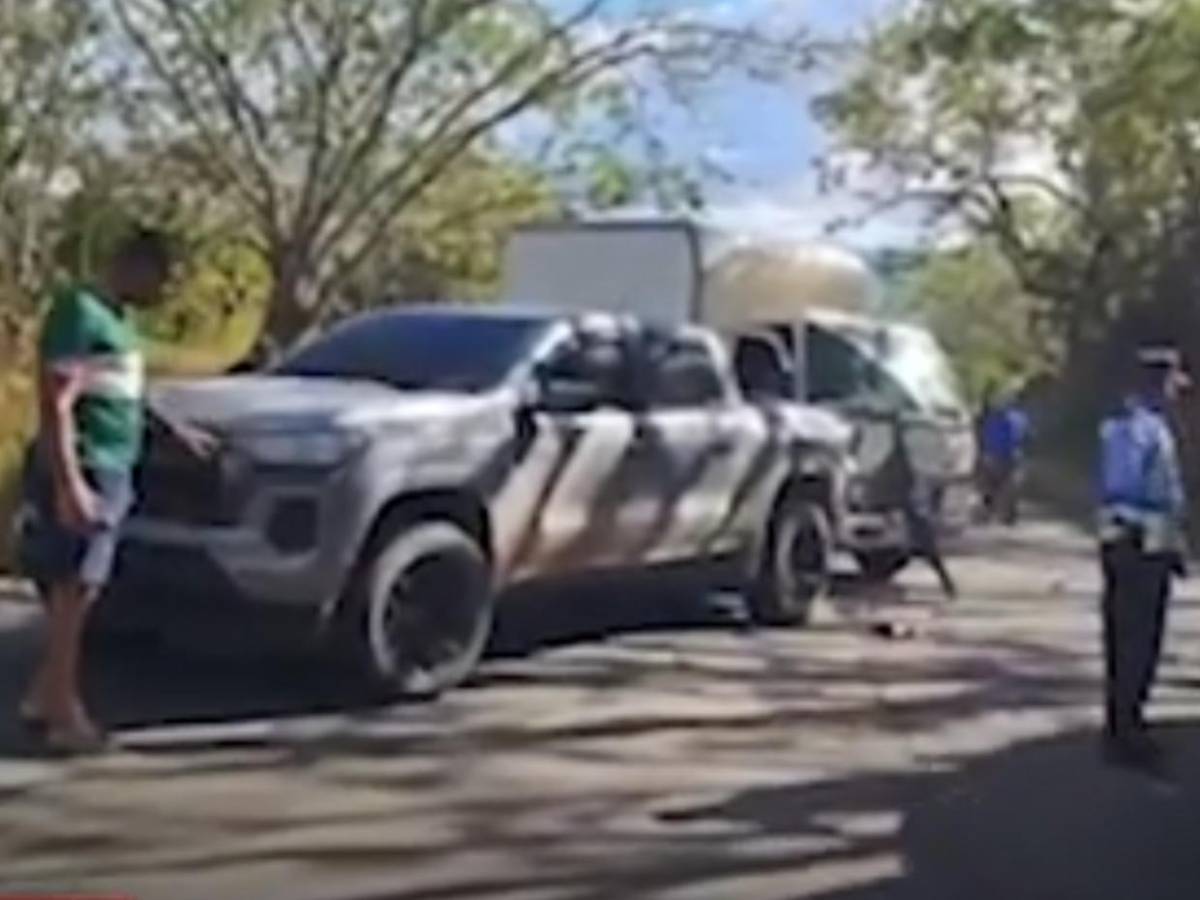 Futbolista de la Liga Nacional de Honduras sufre aparatoso accidente en Yoro