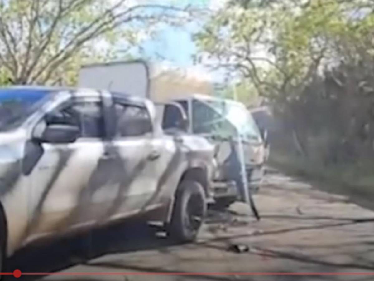 Futbolista de la Liga Nacional de Honduras sufre aparatoso accidente en Yoro