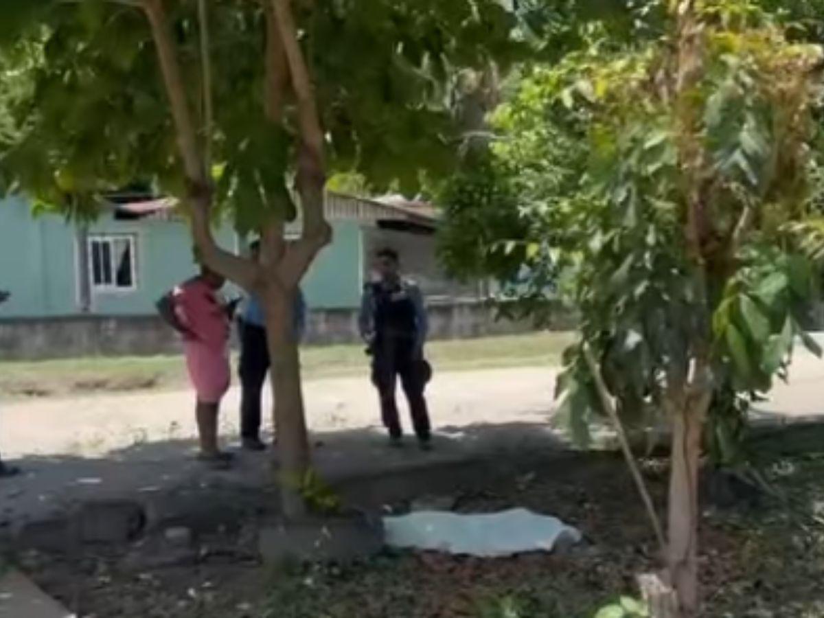 Una piedra ensangrentada quedó junto a su cuerpo: Yair Rodríguez asesinado en Yoro