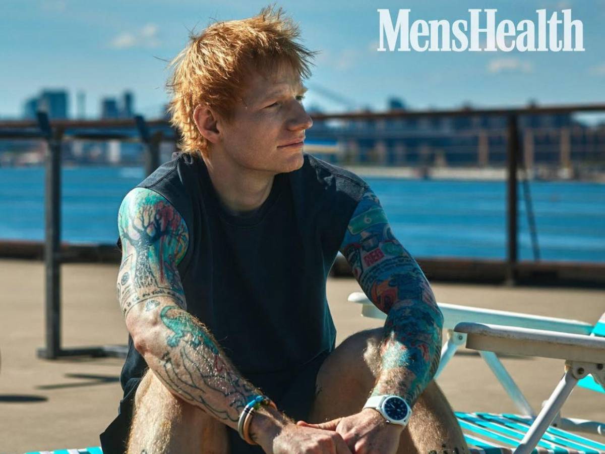 Ed Sheeran exhibe su transformación física tras perder 30 libras en cinco años