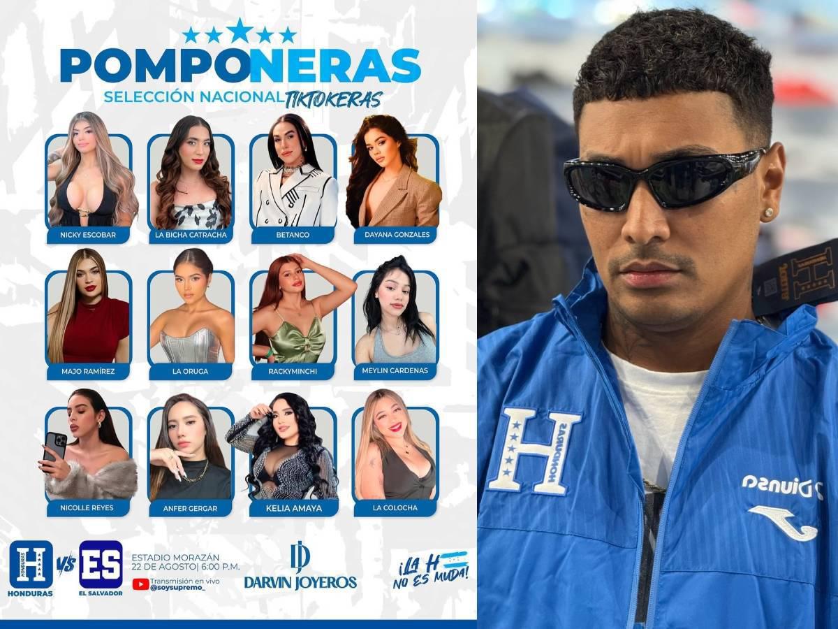 Alejandra Rubio hace atrevida confesión previo al partido de tiktokers Honduras vs El Salvador