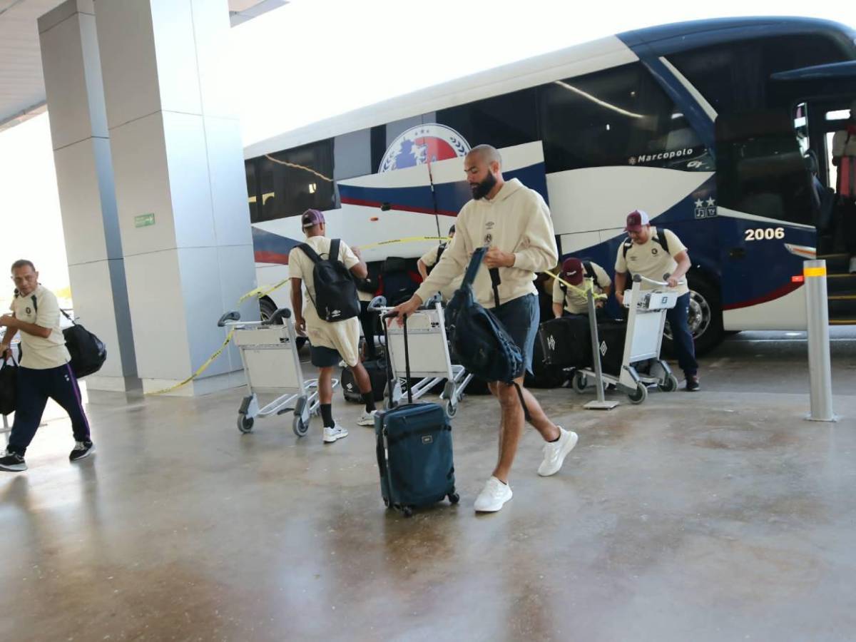 Con sus figuras y un invitado especial: Olimpia viajó a México para enfrentar al América en Concacaf