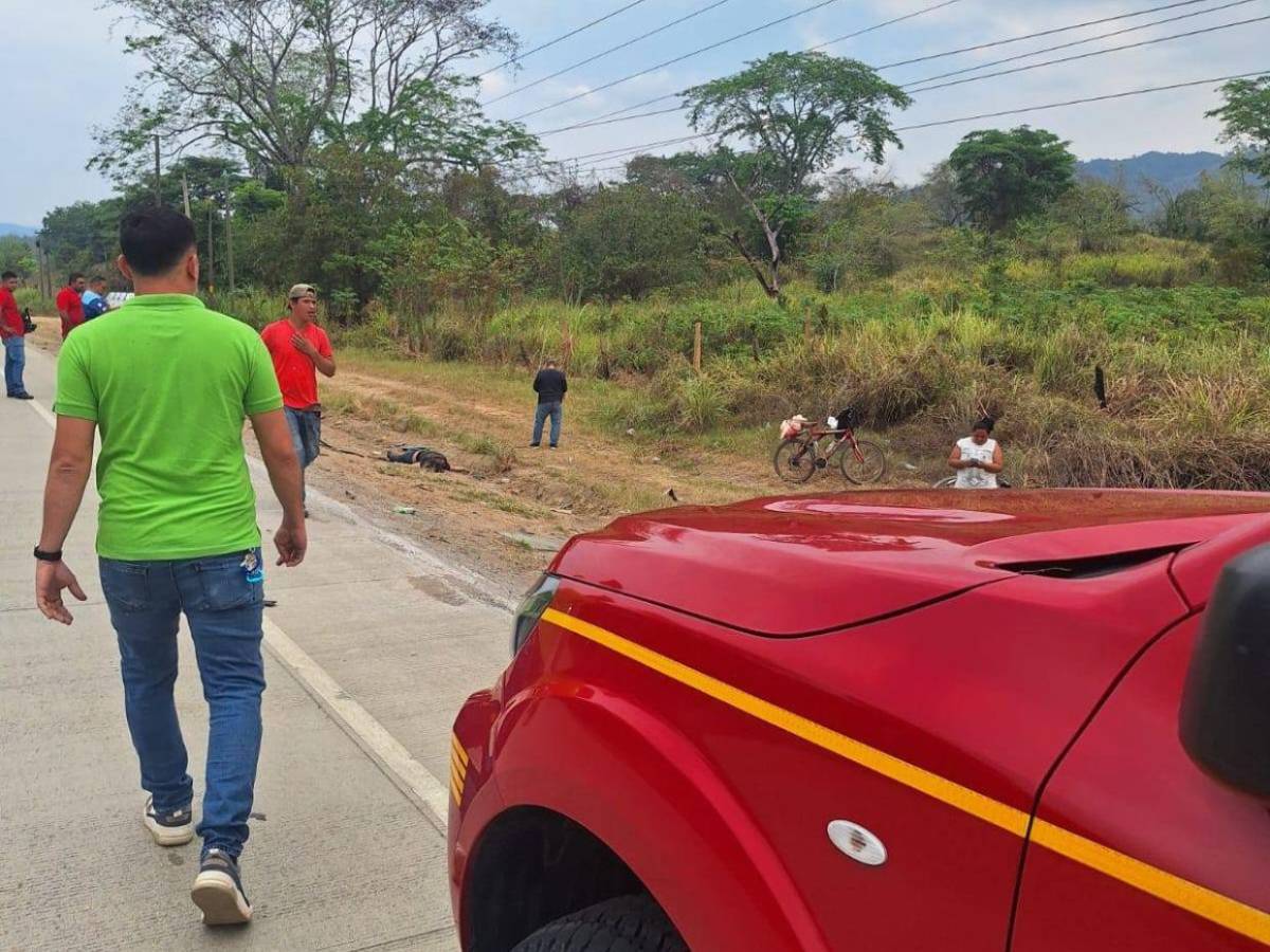 ¿Perdió el control? Esto se sabe del fatal accidente que dejó una pareja muerta en Quimistán