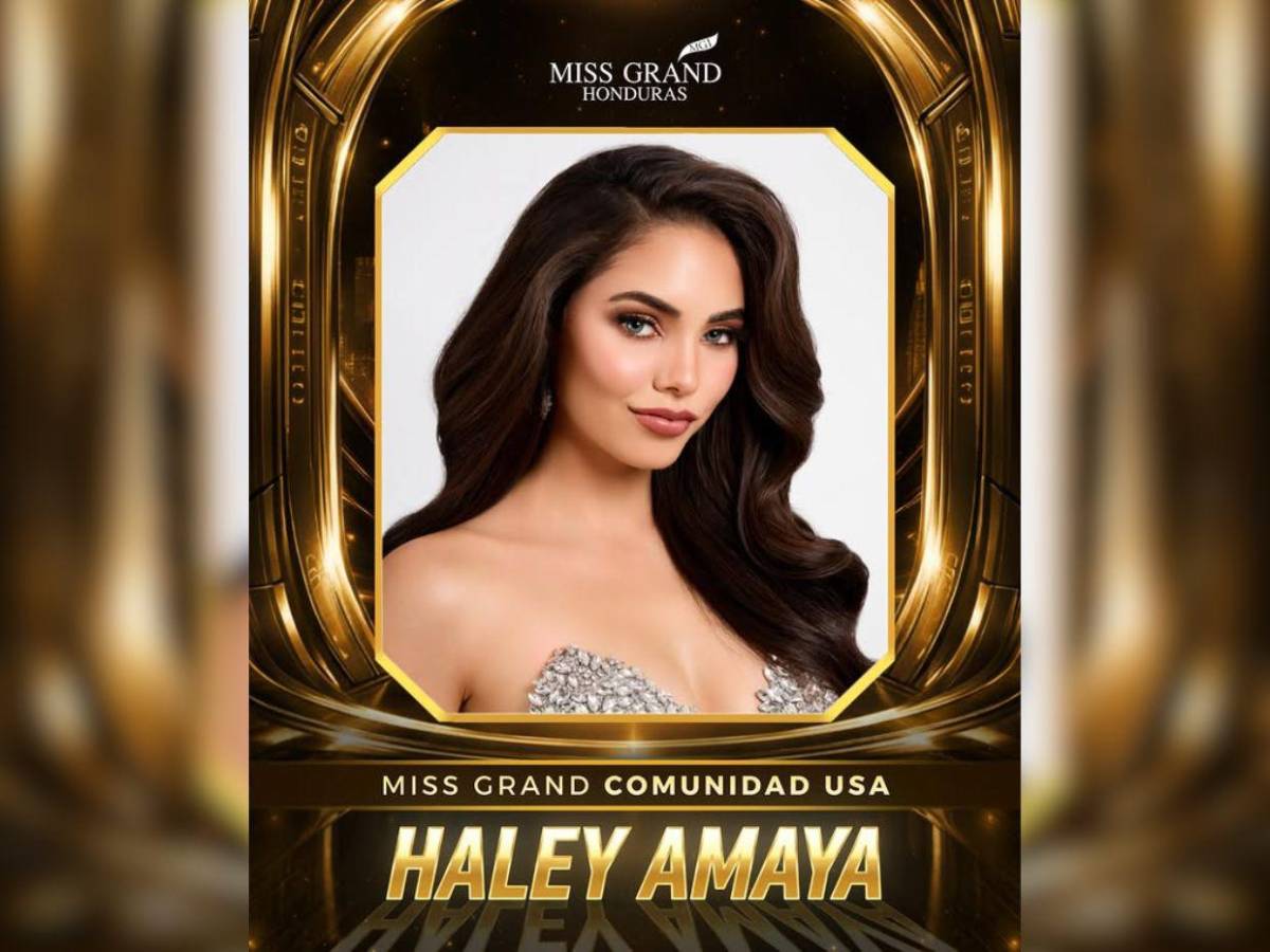 Haley Amaya competirá en el Miss Grand Honduras: esto se sabe