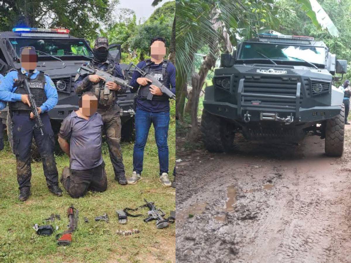 Capturan a cabecilla de banda Los Almendarez” en Juticalpa, Olancho