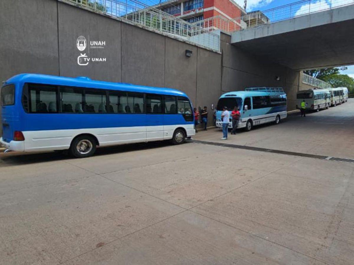 ¿Cuáles son las rutas, horarios y estaciones del transporte gratuito de la UNAH-CU?