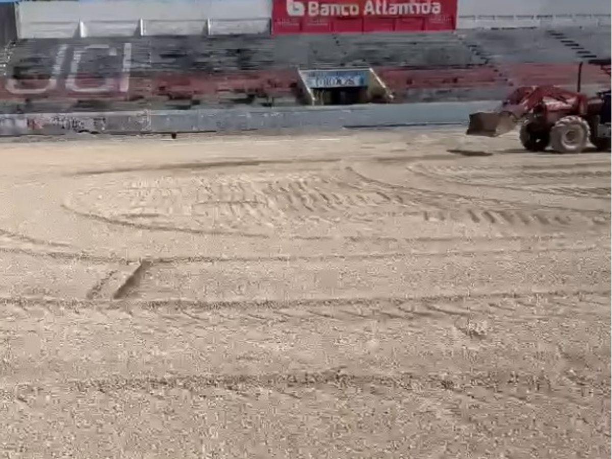 Así avanza la renovación del estadio Ceibeño: Será una completa belleza