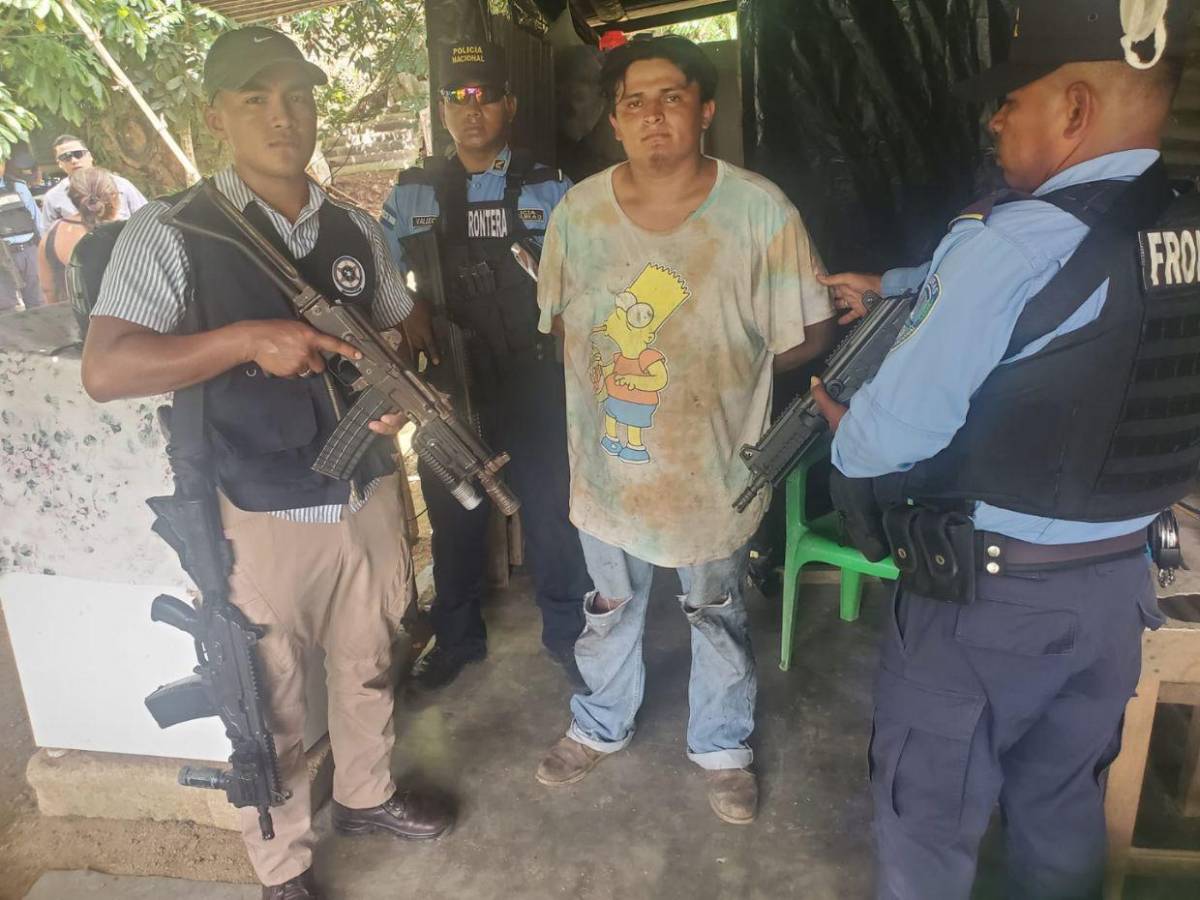 Carlos Pérez, capturado por el crimen de Yorleni Alas, joven hallada carbonizada en Cortés.