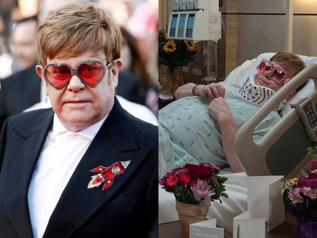 Elton John simula hospitalización en Instagram y anuncia Spinal Tap II