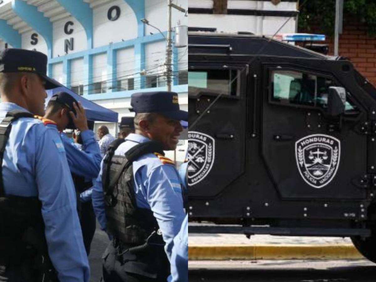 Honduras vs Costa Rica: la seguridad para el partido de eliminatoria en el Morazán