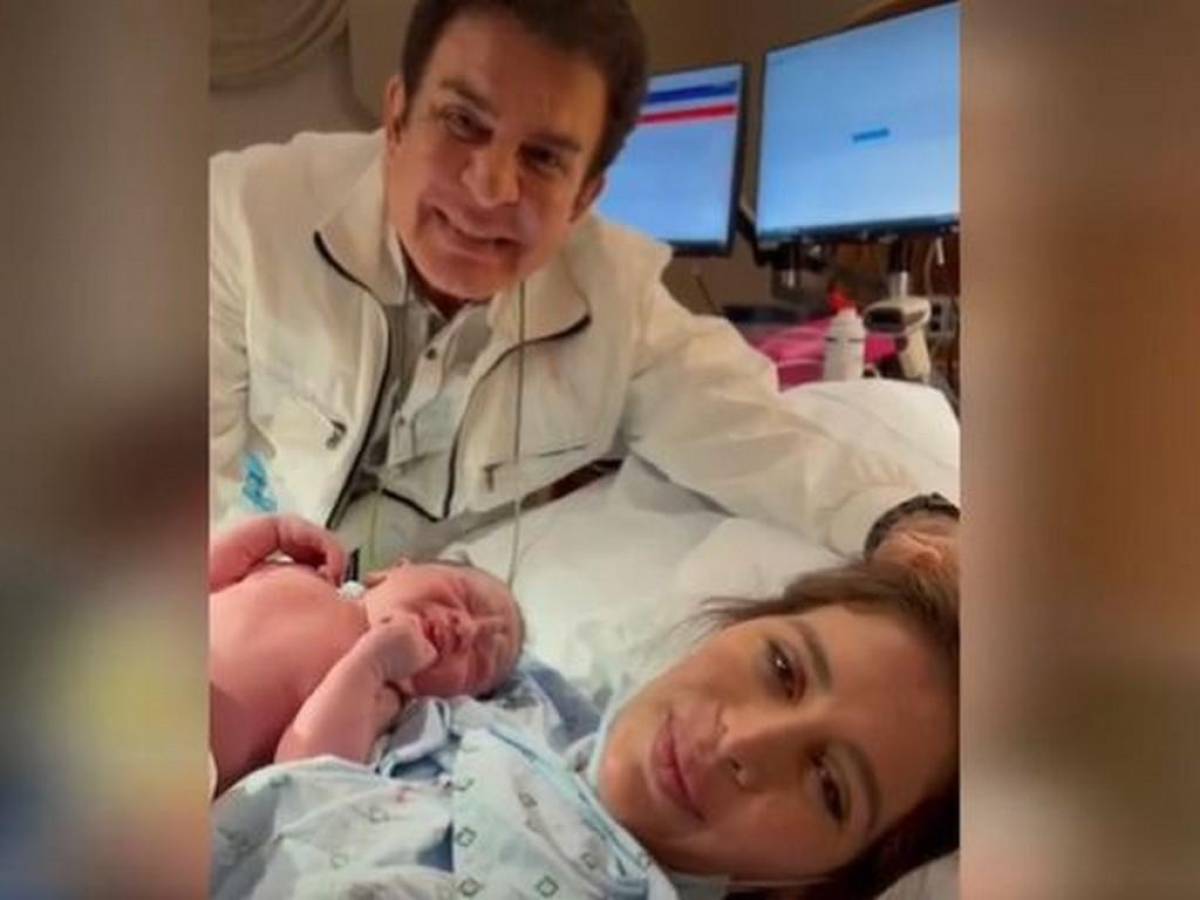 Salvador Nasralla anuncia nacimiento de su hijo con un tierno video