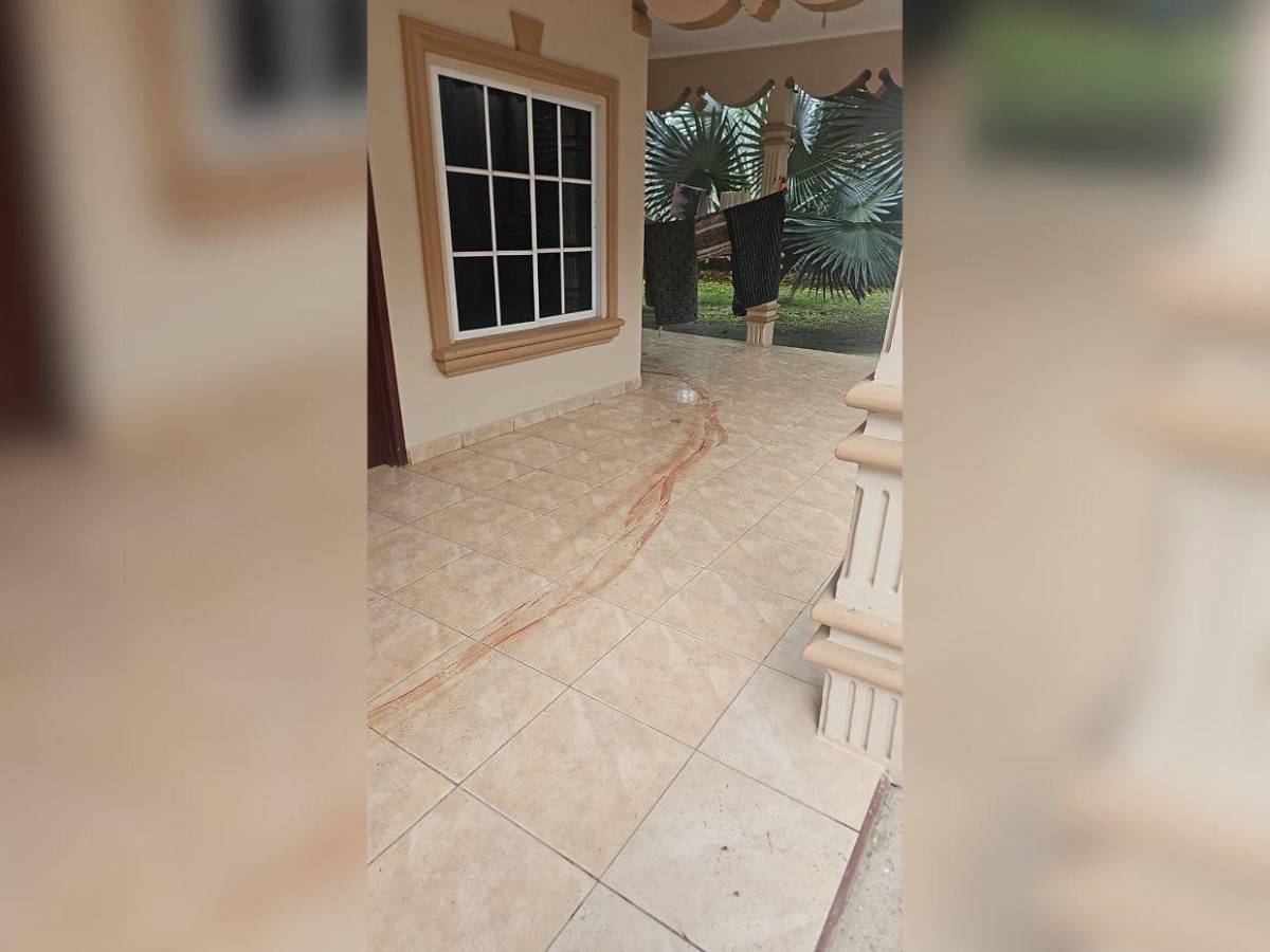Salen a la luz fotografías del interior de la vivienda donde fue el enfrentamiento en Corinto