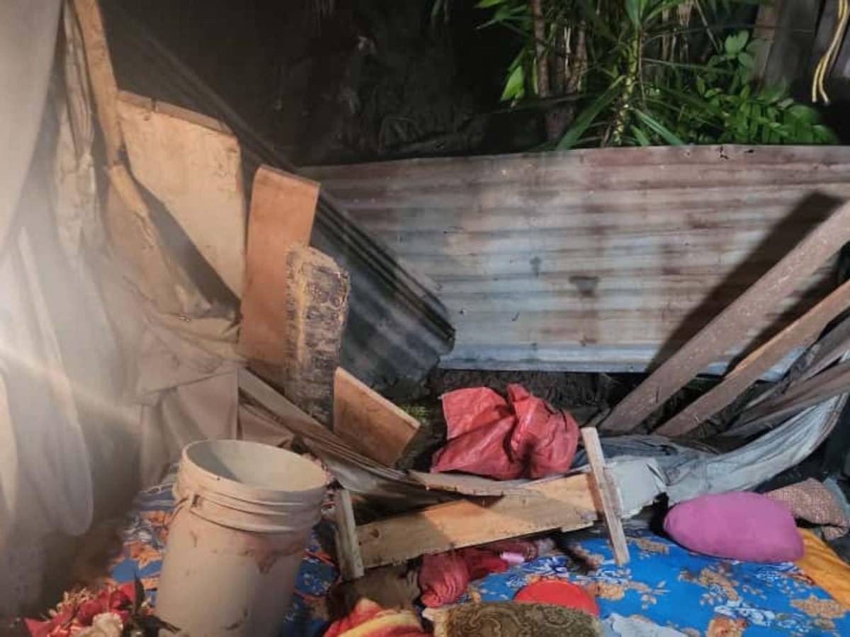 Lluvias dejan deslizamientos e inundaciones en varias colonias de Tegucigalpa