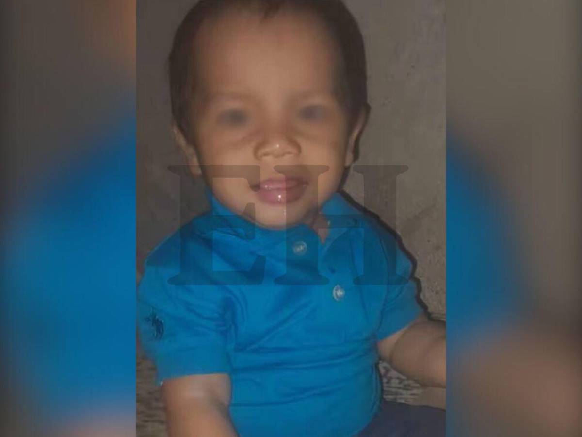 El pequeño Cristian Espino, de tres años, desapareció en Concepción de María, Choluteca