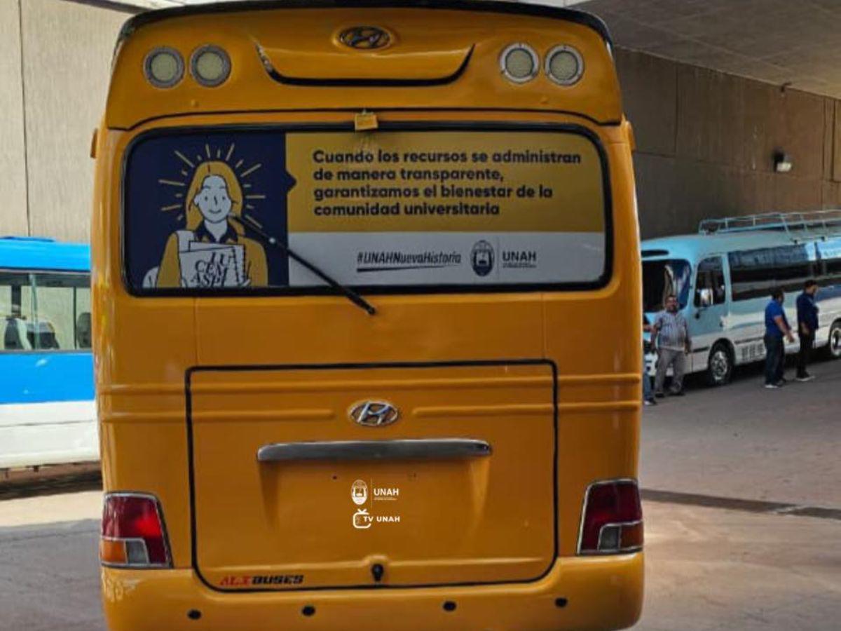 ¿Cuáles son las rutas, horarios y estaciones del transporte gratuito de la UNAH-CU?