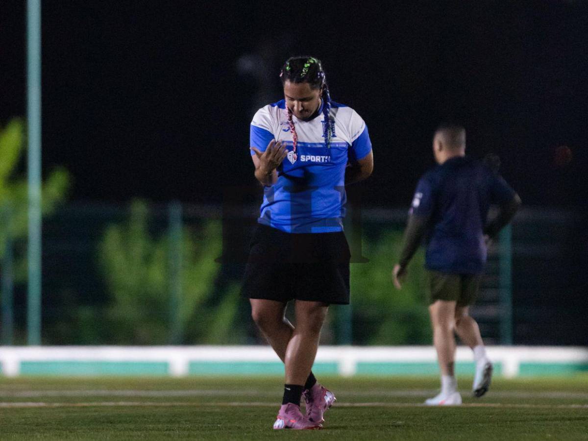 Así fue el entrenamiento de la selección de tiktokers hondureños para el partido contra Brasil