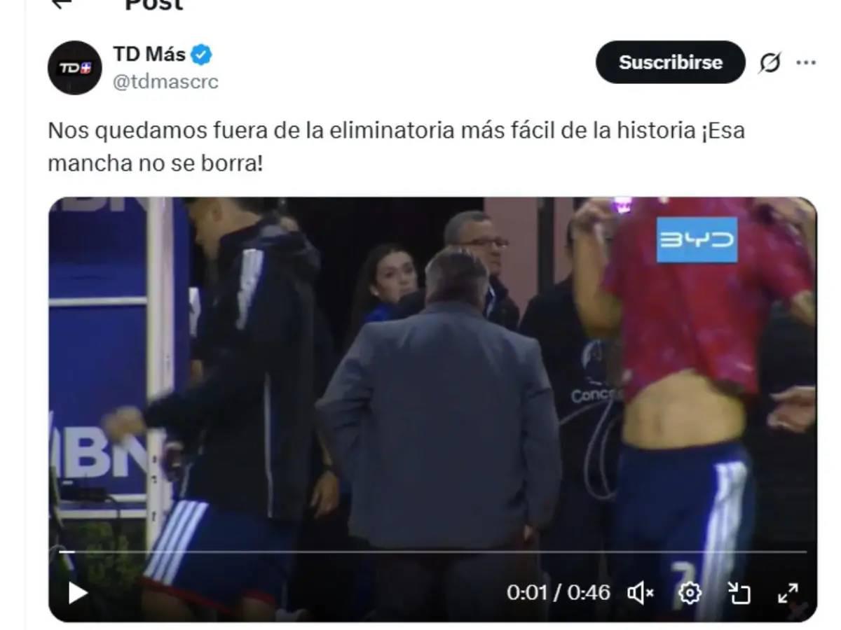 Lo que dicen los medios y periodistas tras fracaso de selección de Honduras
