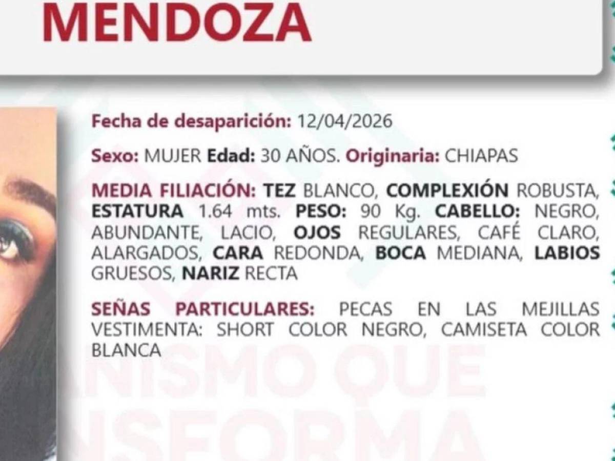 Mujer desapareció y su búsqueda se dificultó por el uso excesivo de filtros en sus fotos