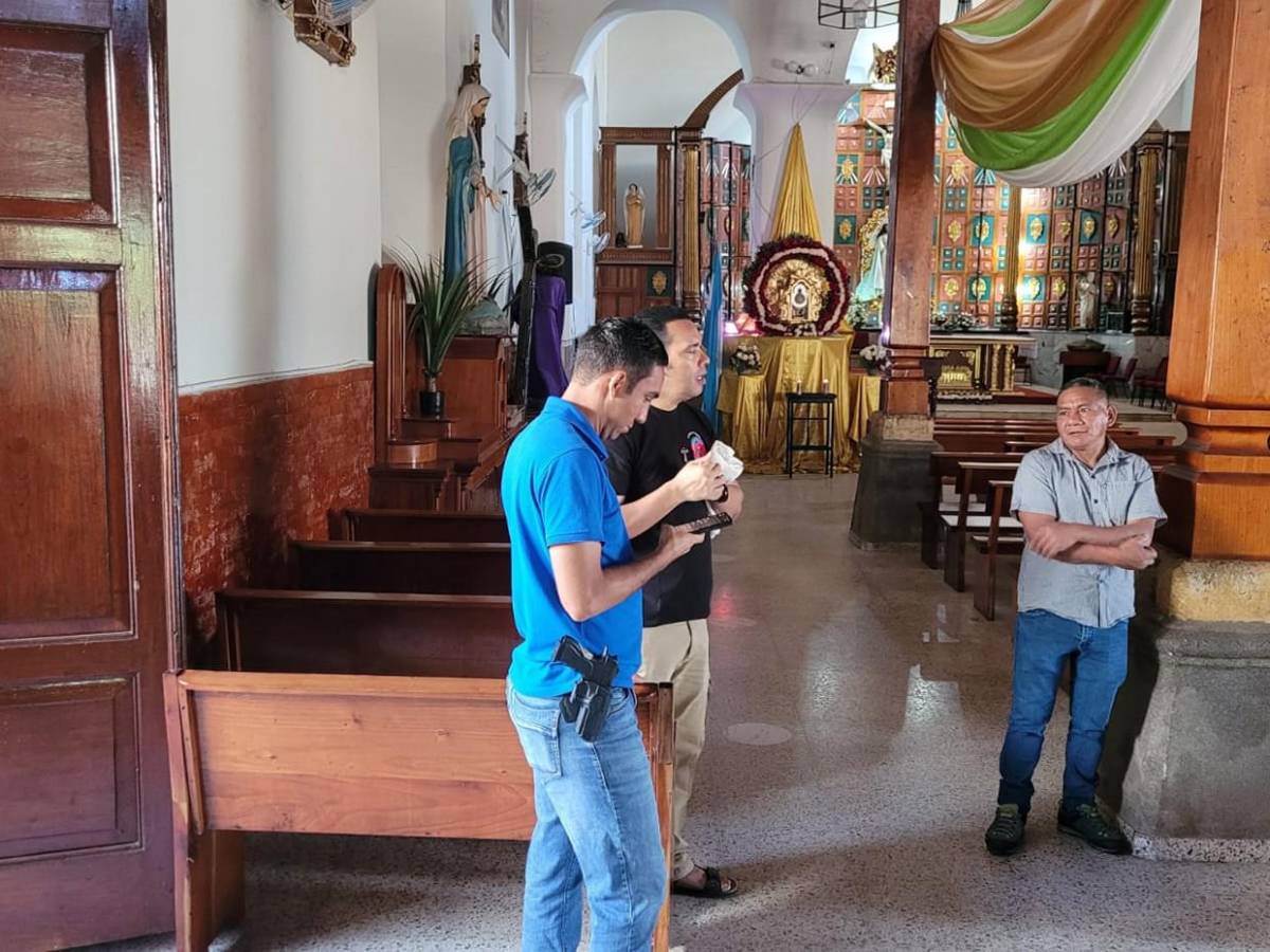 Entran a robar en parroquia de Juticalpa, pero no se llevan nada ¿Qué buscaban?