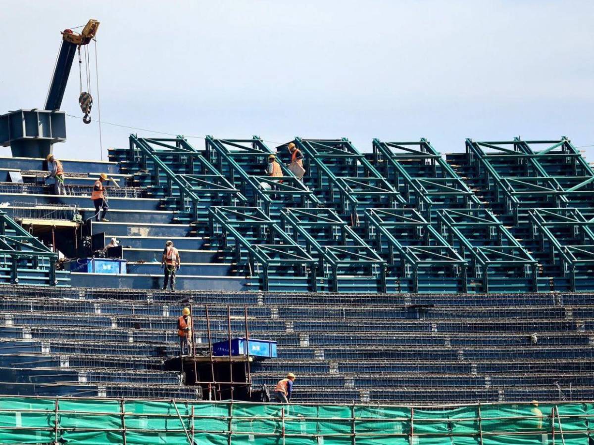 Estadio más grande de Centroamérica: así avanza construcción de lujoso recinto en El Salvador