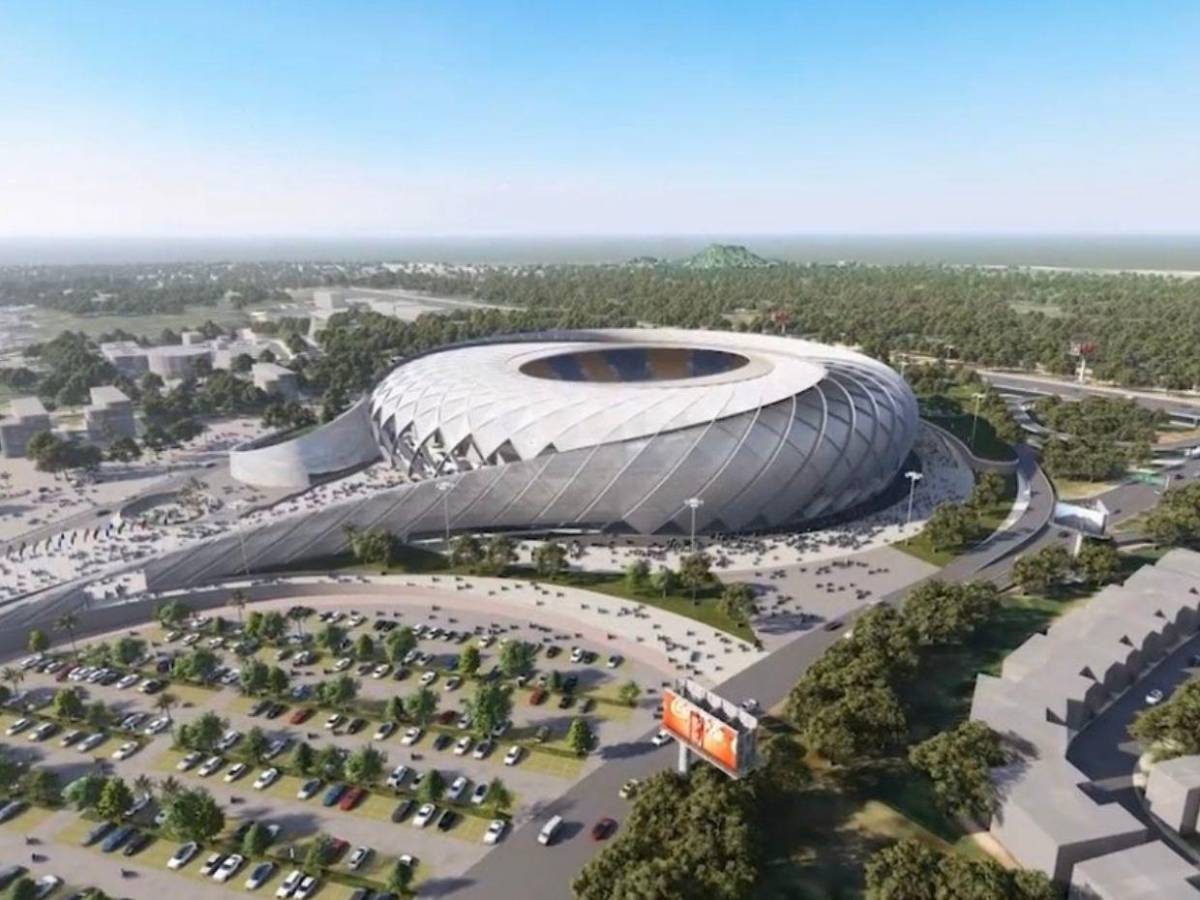 Estadio más grande de Centroamérica: así avanza construcción de lujoso recinto en El Salvador