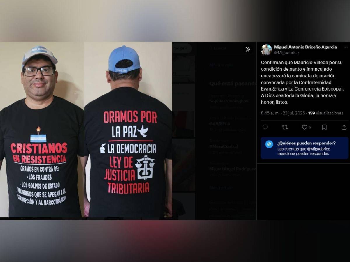 Miguel Briceño, ​​​​​de las marchas de las antorchas a ser parte del gobierno y criticar las iglesias