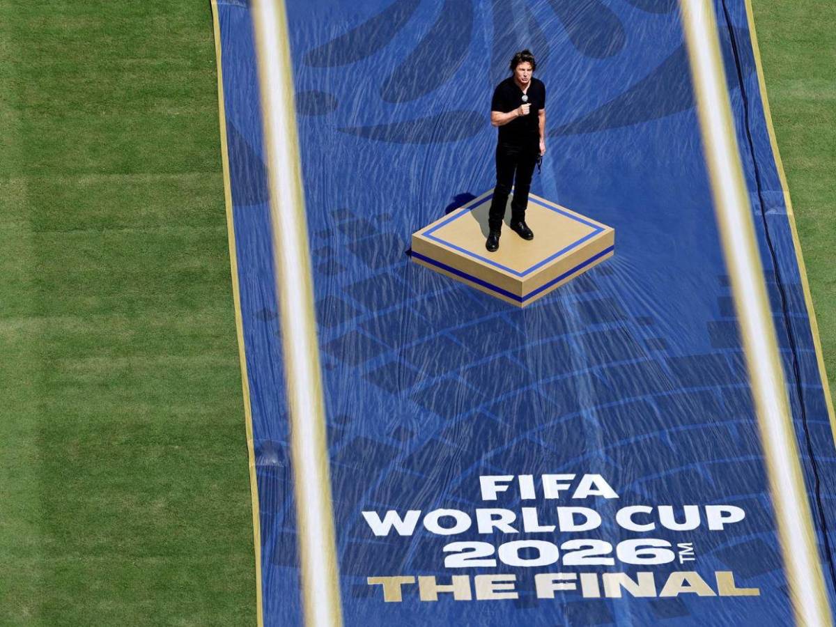 Así fue la ceremonia previo a la final del Mundial: Speed, Post Malone y Tom Cruise presentes