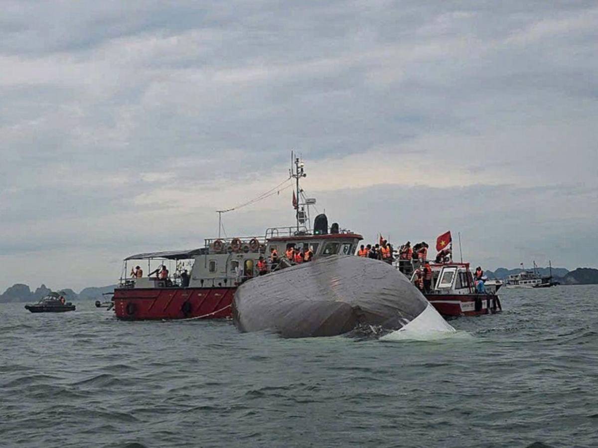 Tragedia en Vietnam: al menos 29 muertos tras accidente de un barco turístico