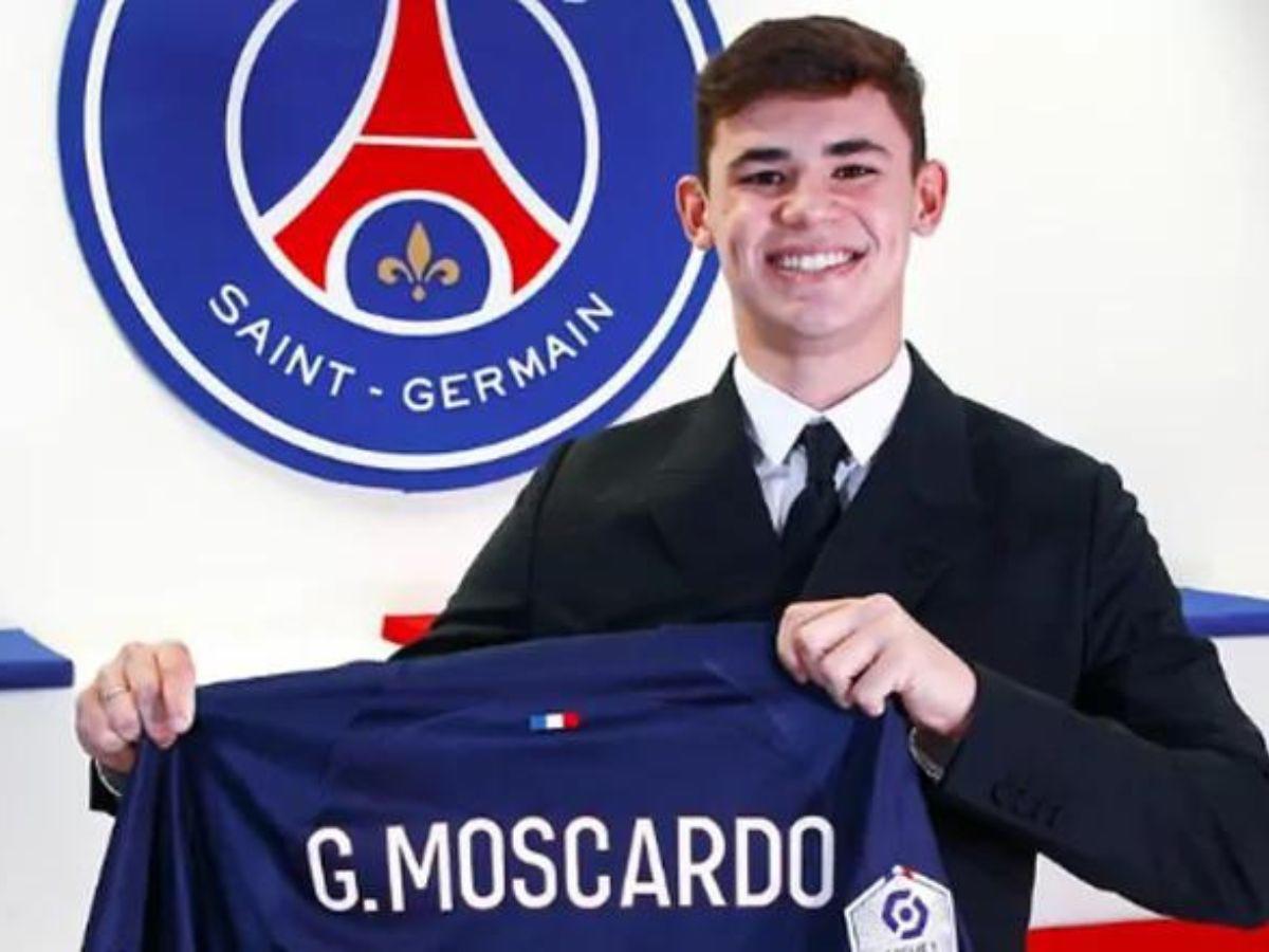 Gabriel Moscardo ficha oficialmente con PSG, ¿cuántos años firmo con el club?