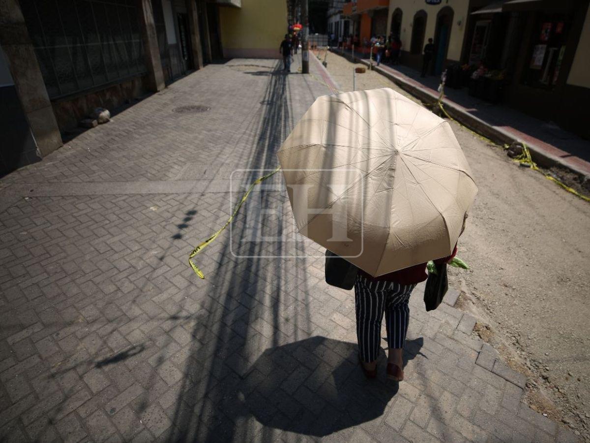 Lluvias solo llegarán a tres departamentos:  temperaturas de hasta 41 grados para este sábado