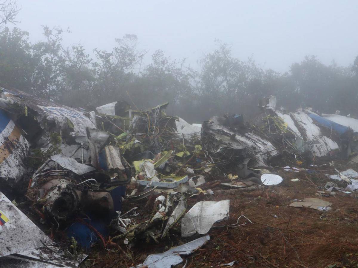 En pedazos: así encontraron avión desaparecido en Colombia